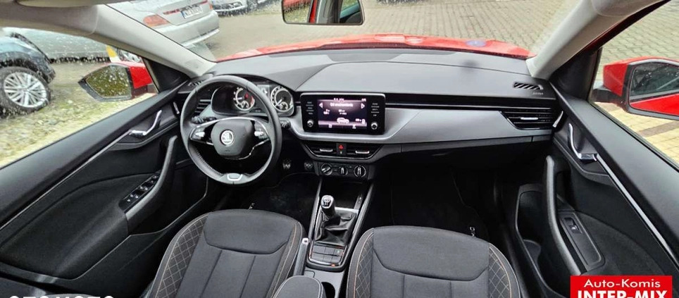 Skoda Kamiq cena 75500 przebieg: 22000, rok produkcji 2021 z Szlichtyngowa małe 121